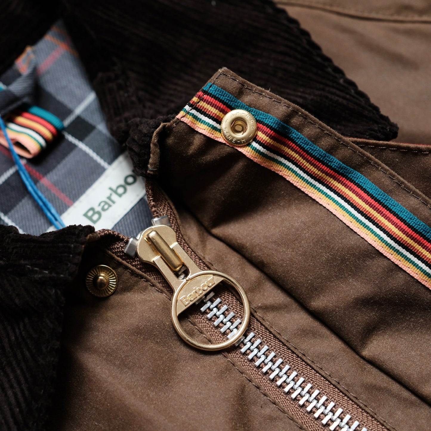 Barbour x Paul Smith OS Bedale Wax Jacket