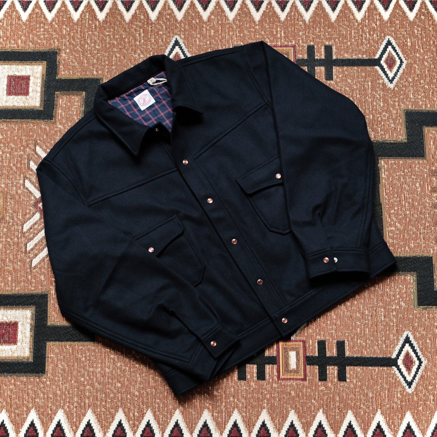 FULL COUNT Wool Melton Hollywood Dude Jacket