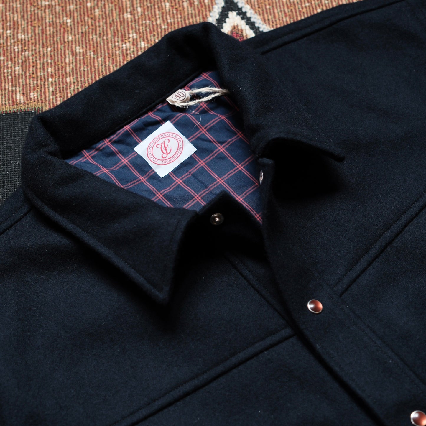 FULL COUNT Wool Melton Hollywood Dude Jacket