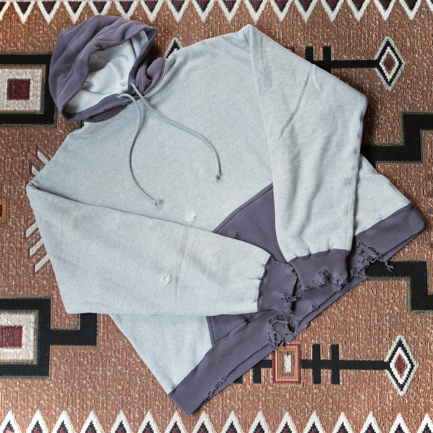 FULL COUNT Fading Double Face Sweat Hoodie