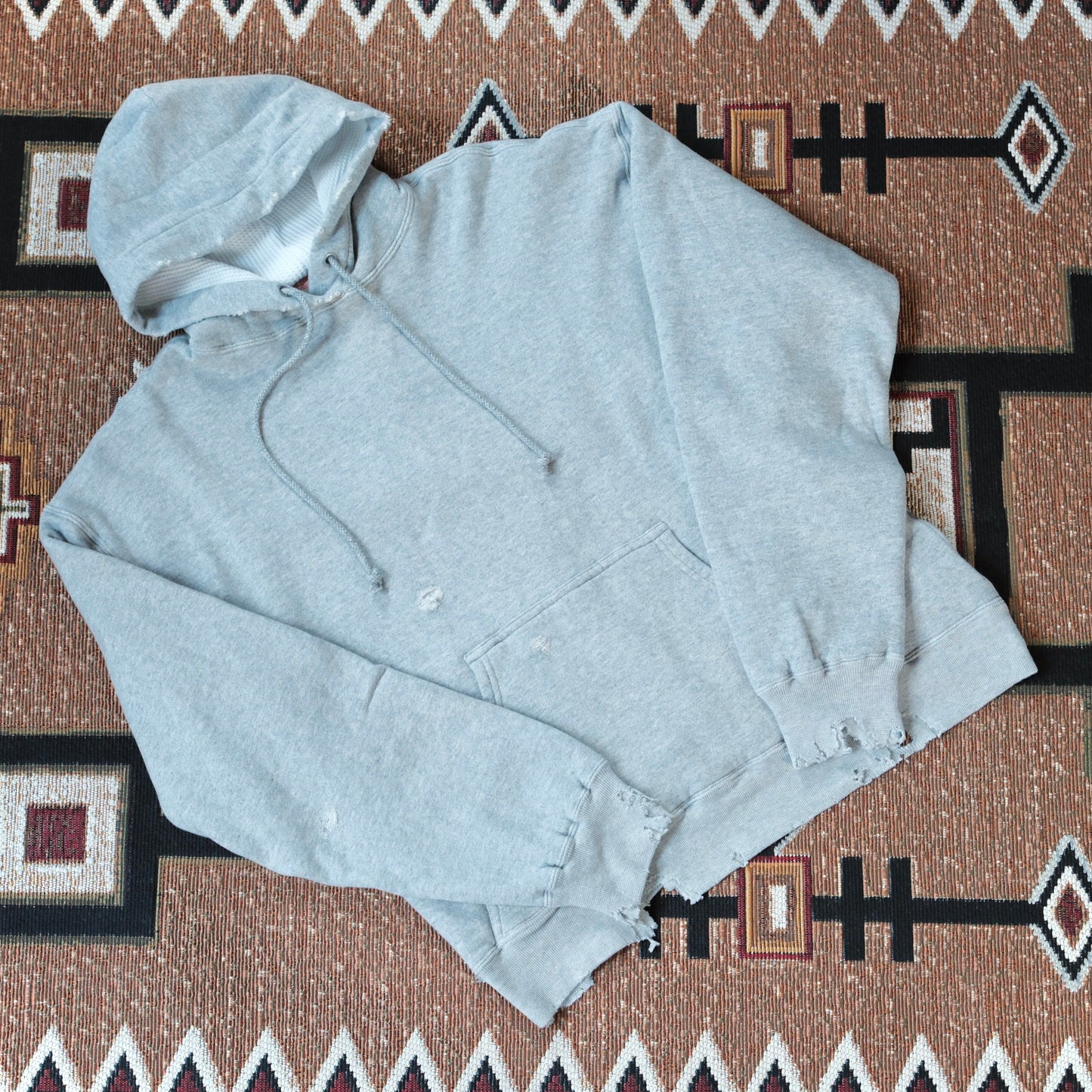 FULL COUNT Fading Double Face Sweat Hoodie