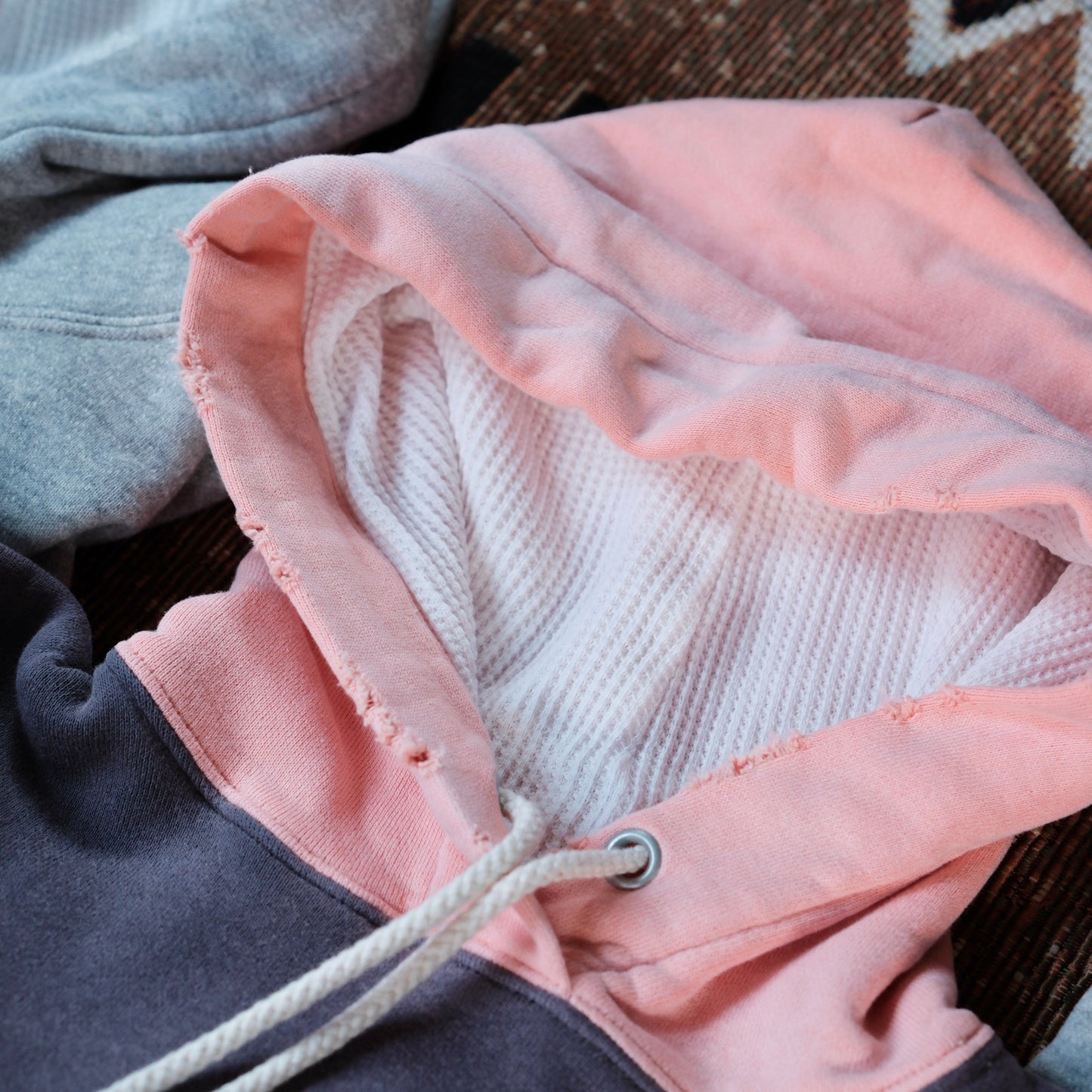 FULL COUNT Fading Double Face Sweat Hoodie