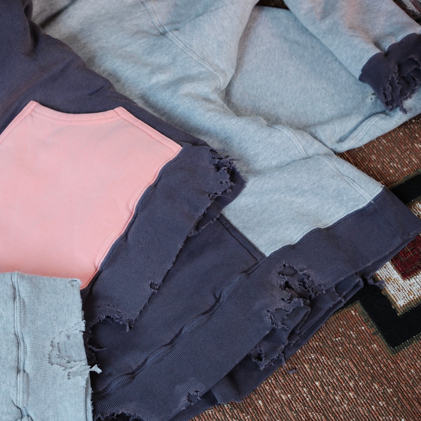 FULL COUNT Fading Double Face Sweat Hoodie