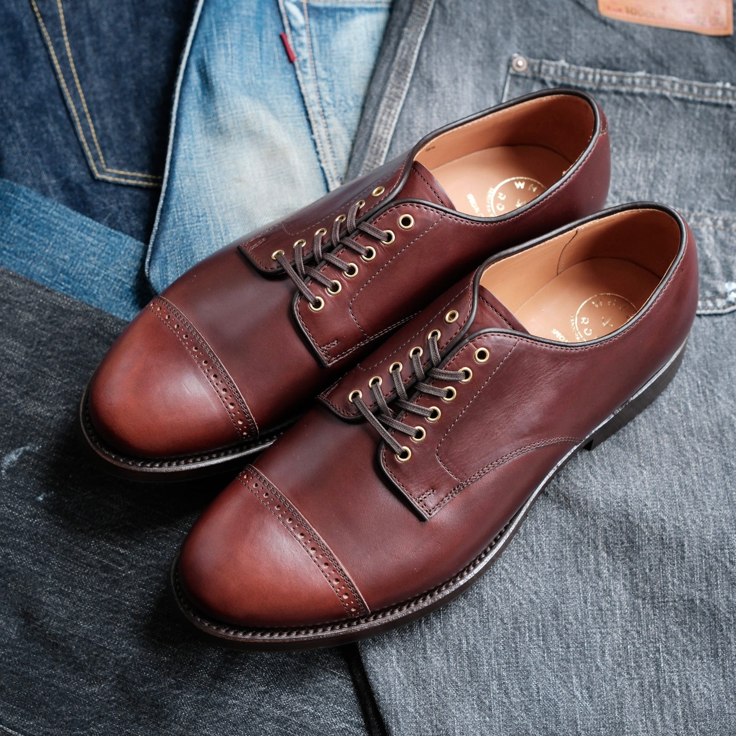 WHEEL ROBE 6-eyelet Military Shoe (LH Exclusive)
