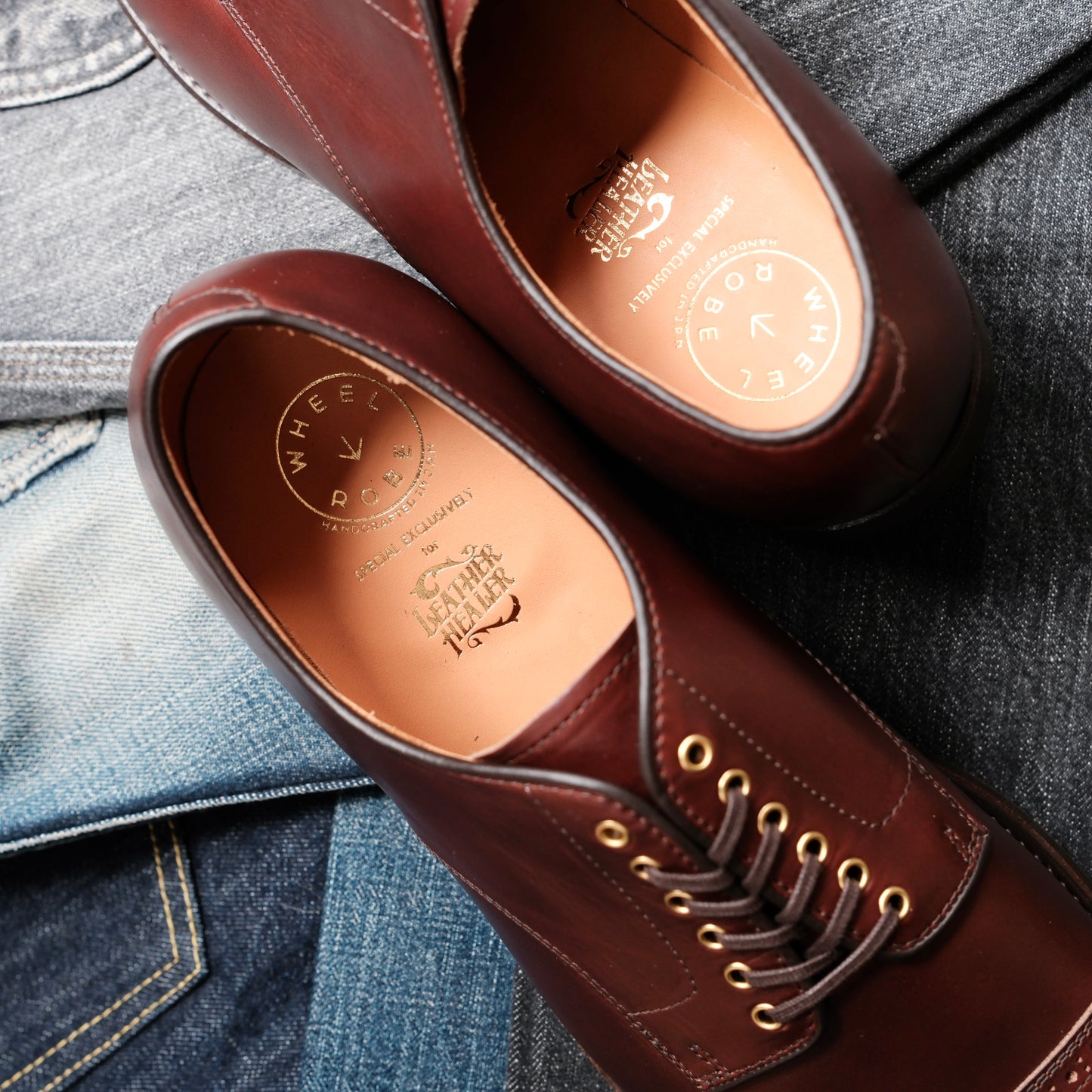WHEEL ROBE 6-eyelet Military Shoe (LH Exclusive)