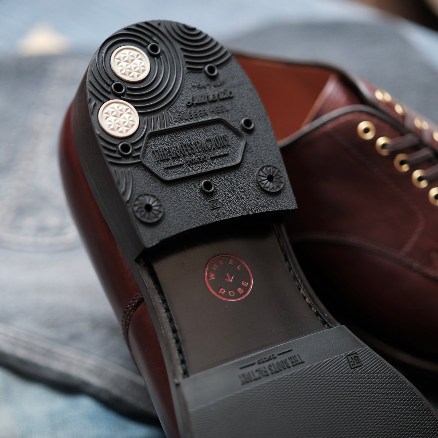 WHEEL ROBE 6-eyelet Military Shoe (LH Exclusive)