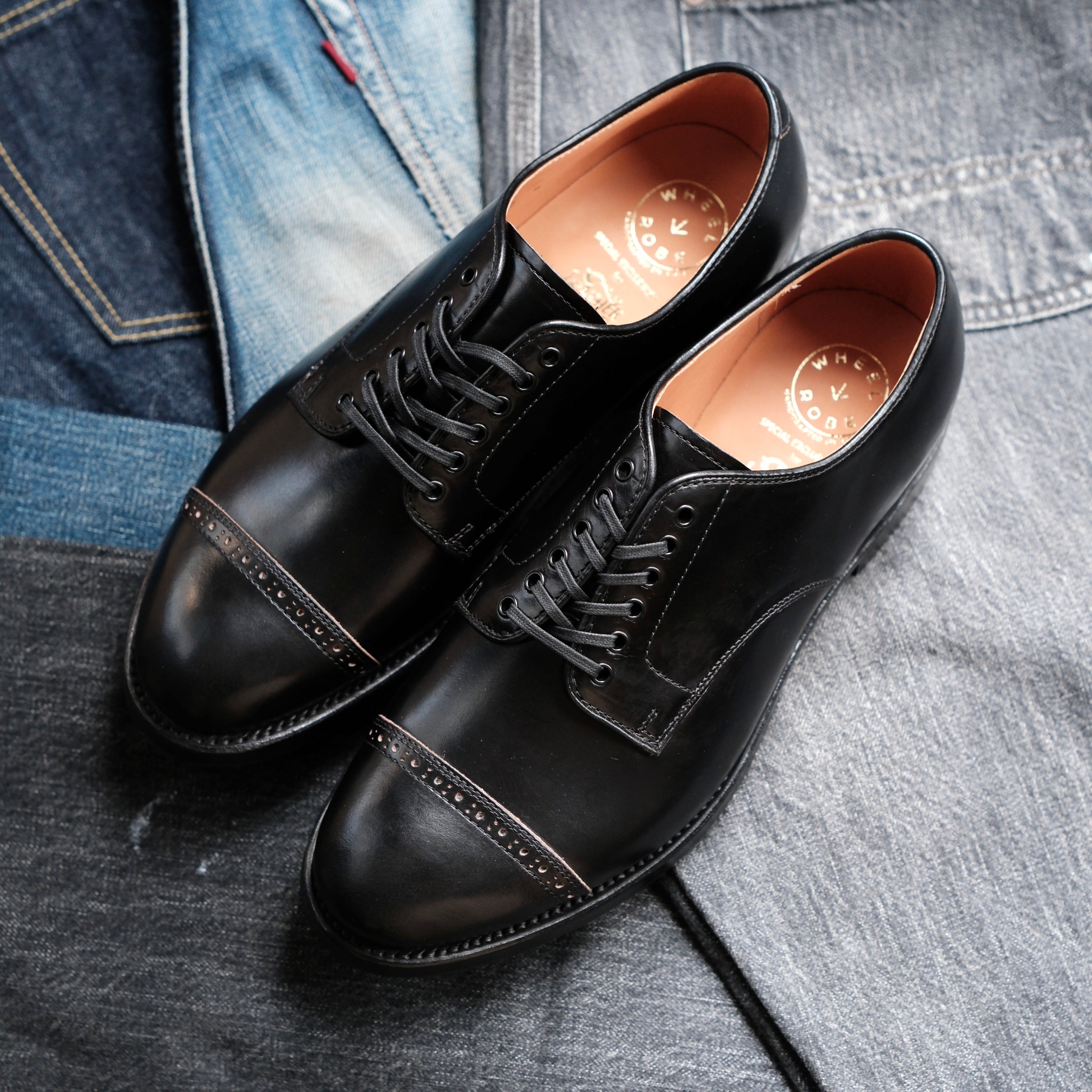 WHEEL ROBE 6-eyelet Military Shoe (LH Exclusive) – Leather Healer