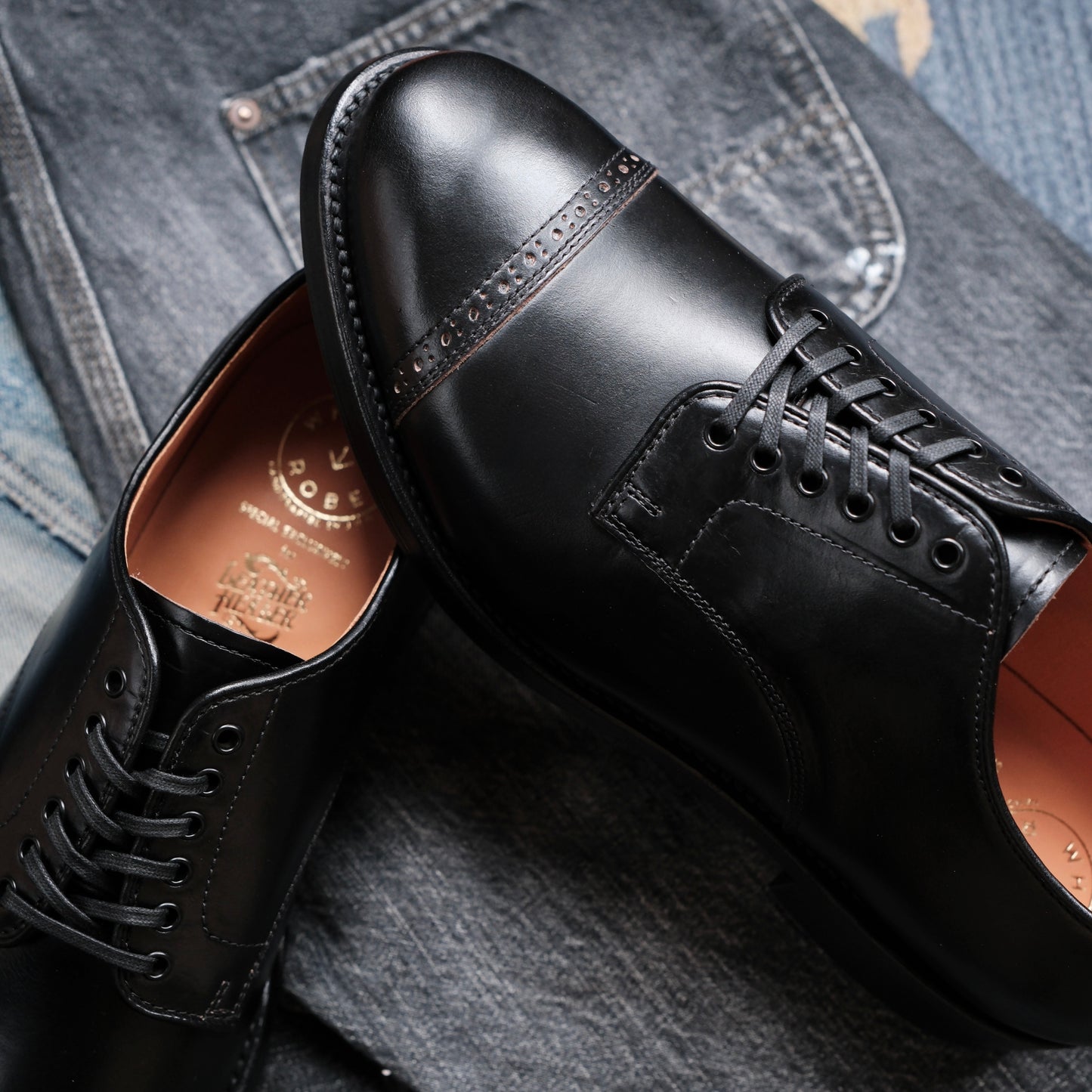 WHEEL ROBE 6-eyelet Military Shoe (LH Exclusive)