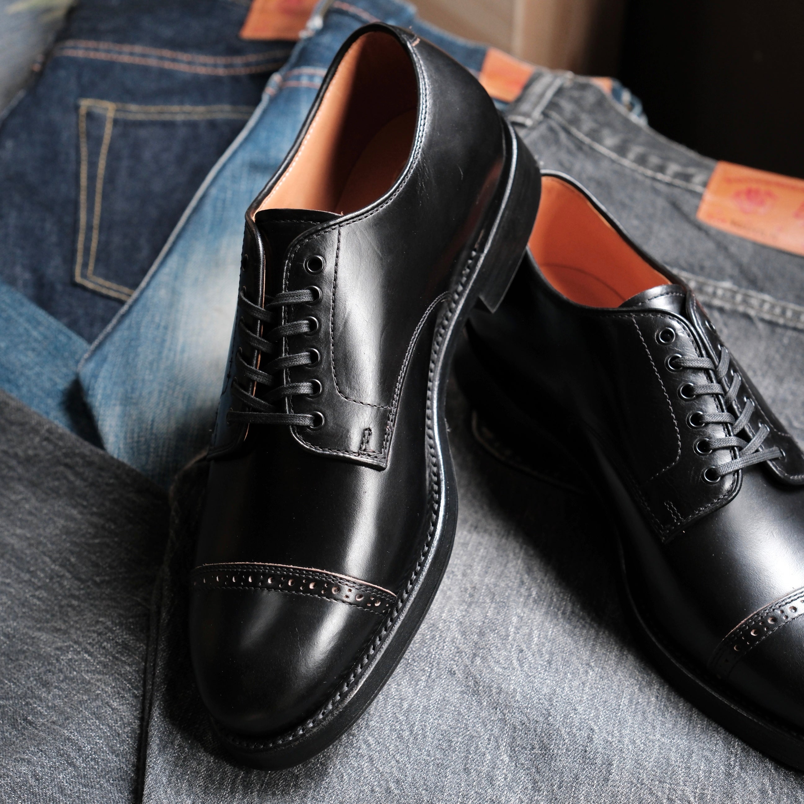 WHEEL ROBE 6-eyelet Military Shoe (LH Exclusive) – Leather Healer
