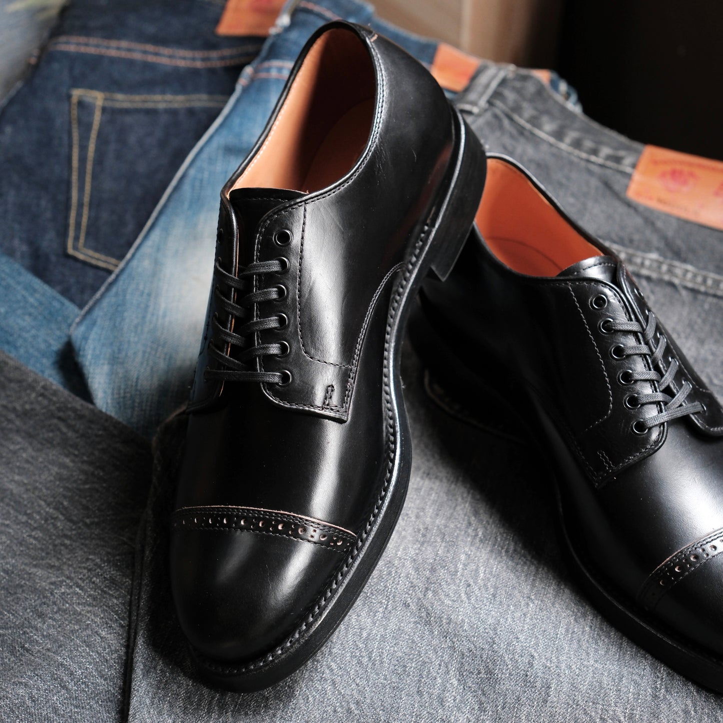 WHEEL ROBE 6-eyelet Military Shoe (LH Exclusive)