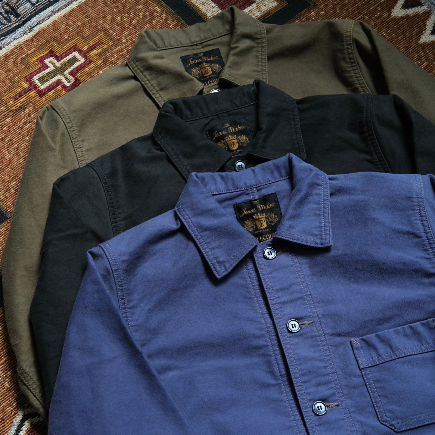 FULL COUNT French Moleskin Work Jacket