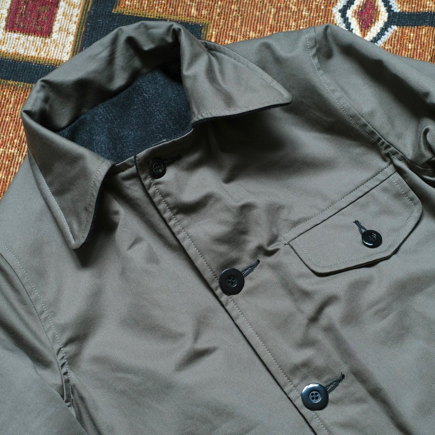 BLACK SIGN 1940s 2-Way Field Jacket