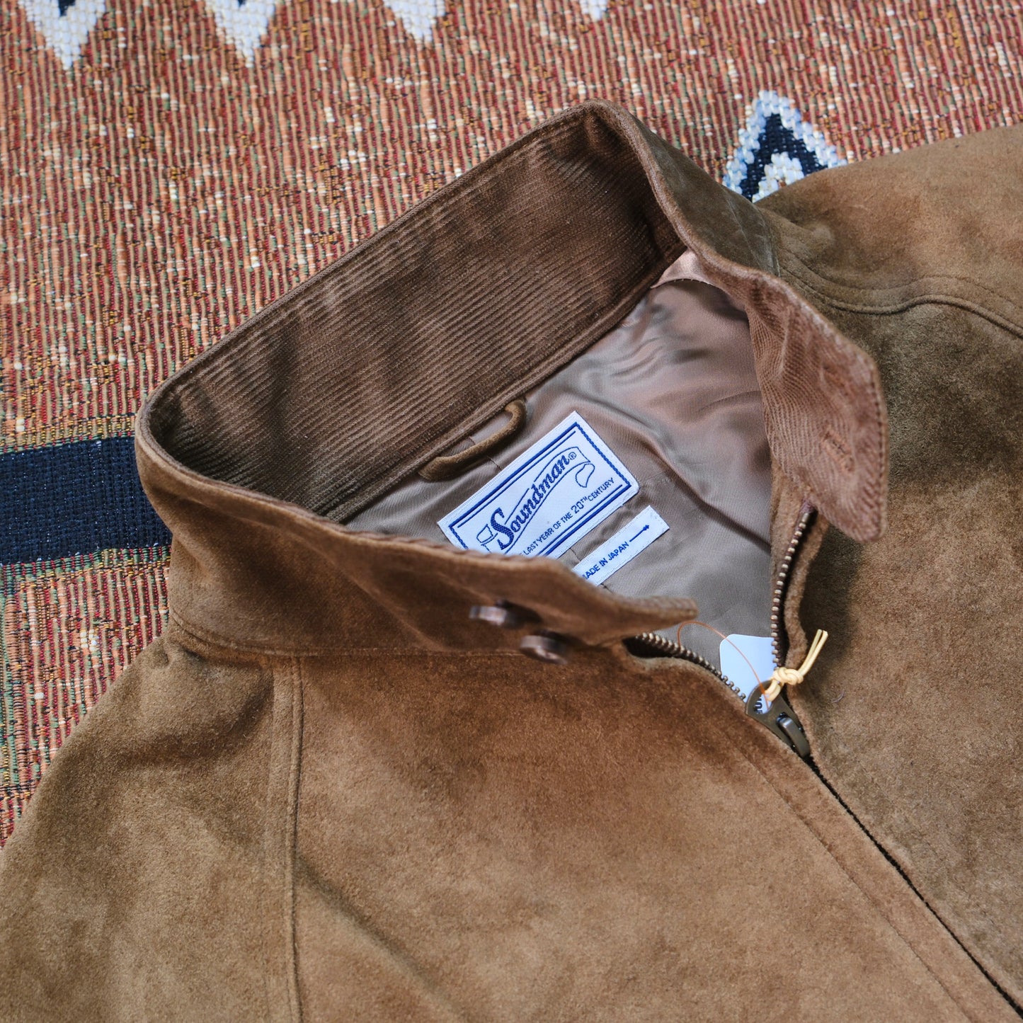 Soundman Lukes Jacket (Horsehide Suede)