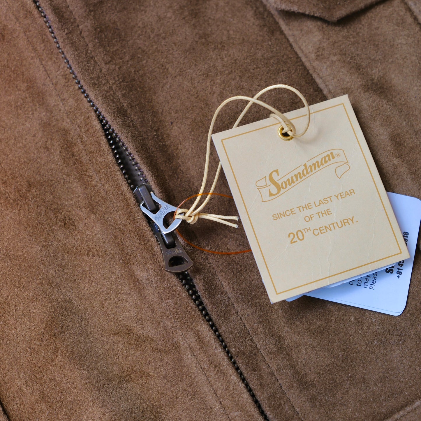 Soundman Lukes Jacket (Horsehide Suede)