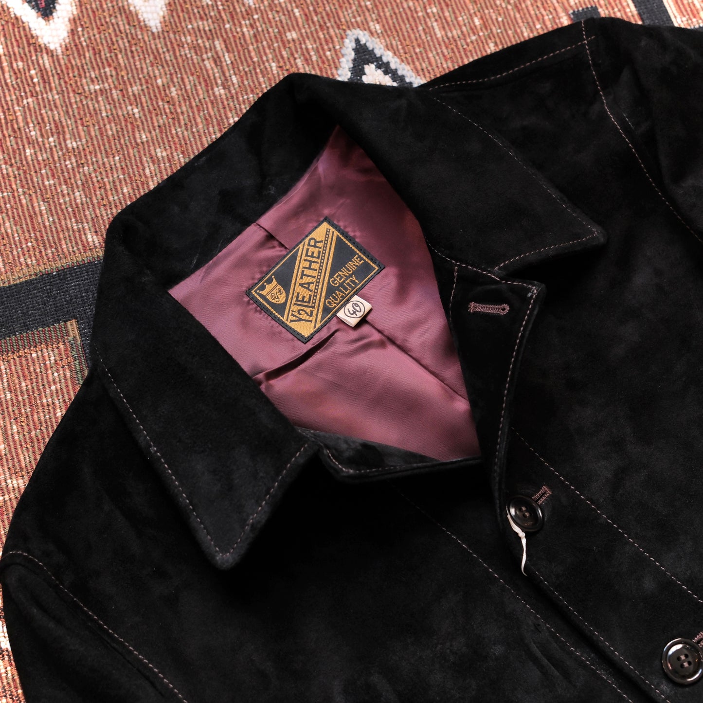 Y'2 LEATHER Horse Roughout Cossack Jacket