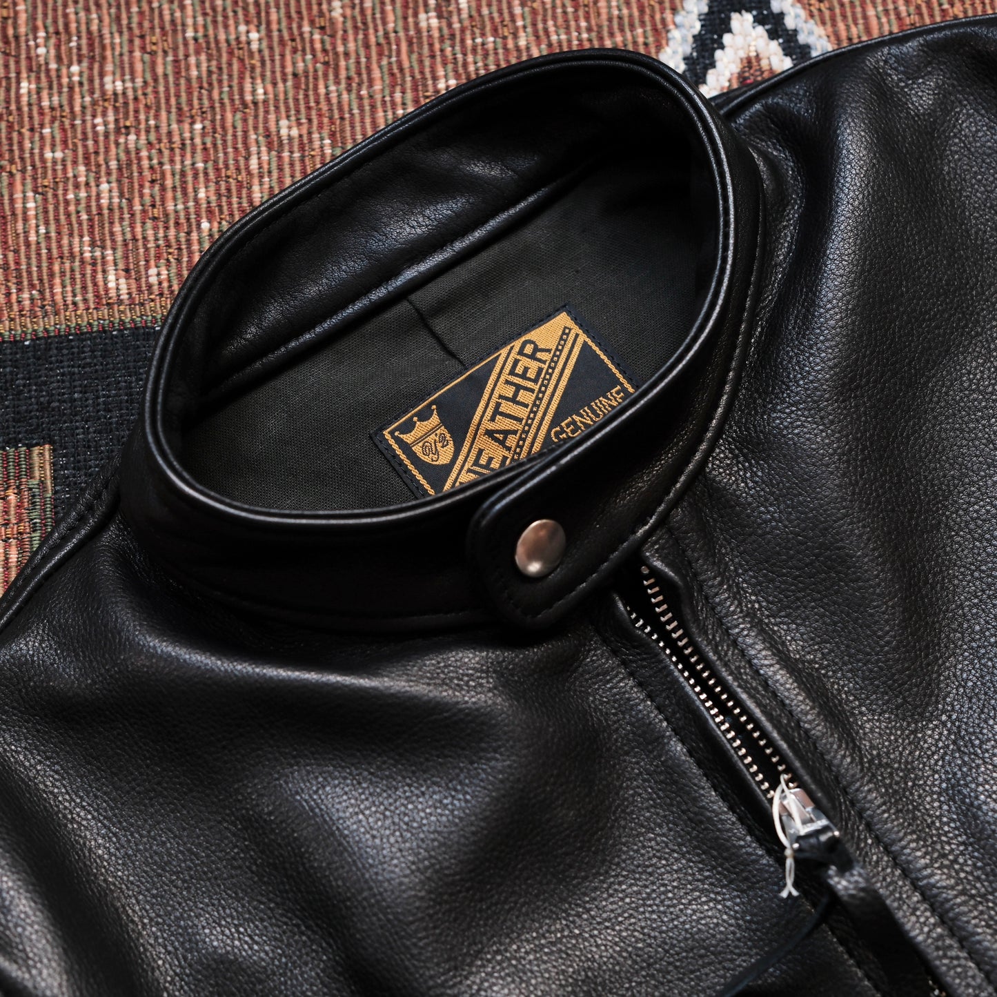 Y'2 LEATHER Steer Oil Single Riders