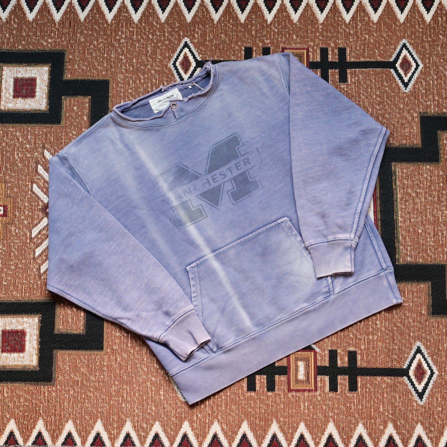 ANACHRONORM Manchester Printed Cuf-off Sweat Parka