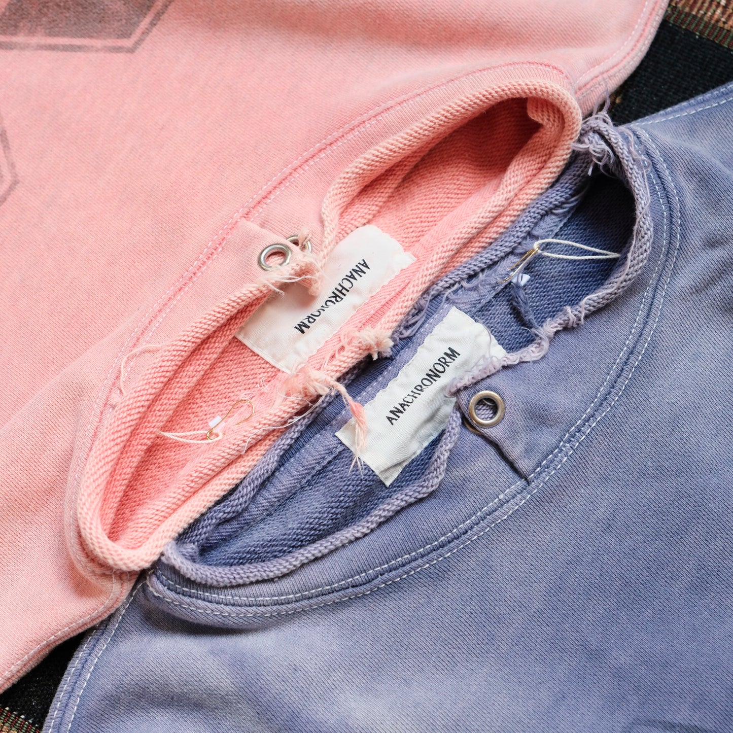 ANACHRONORM Manchester Printed Cuf-off Sweat Parka