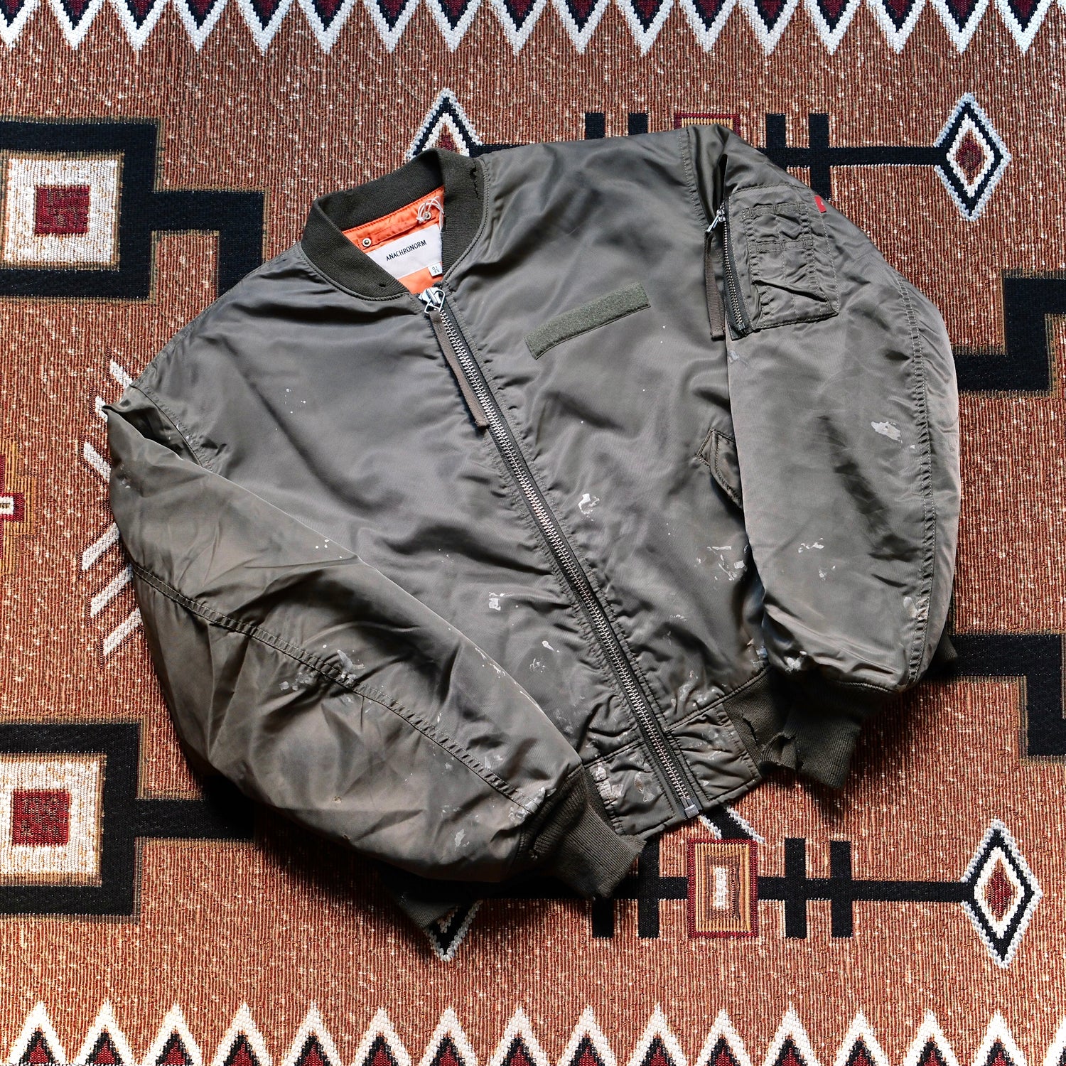 ANACHRONORM Dirty Nylon MA-1