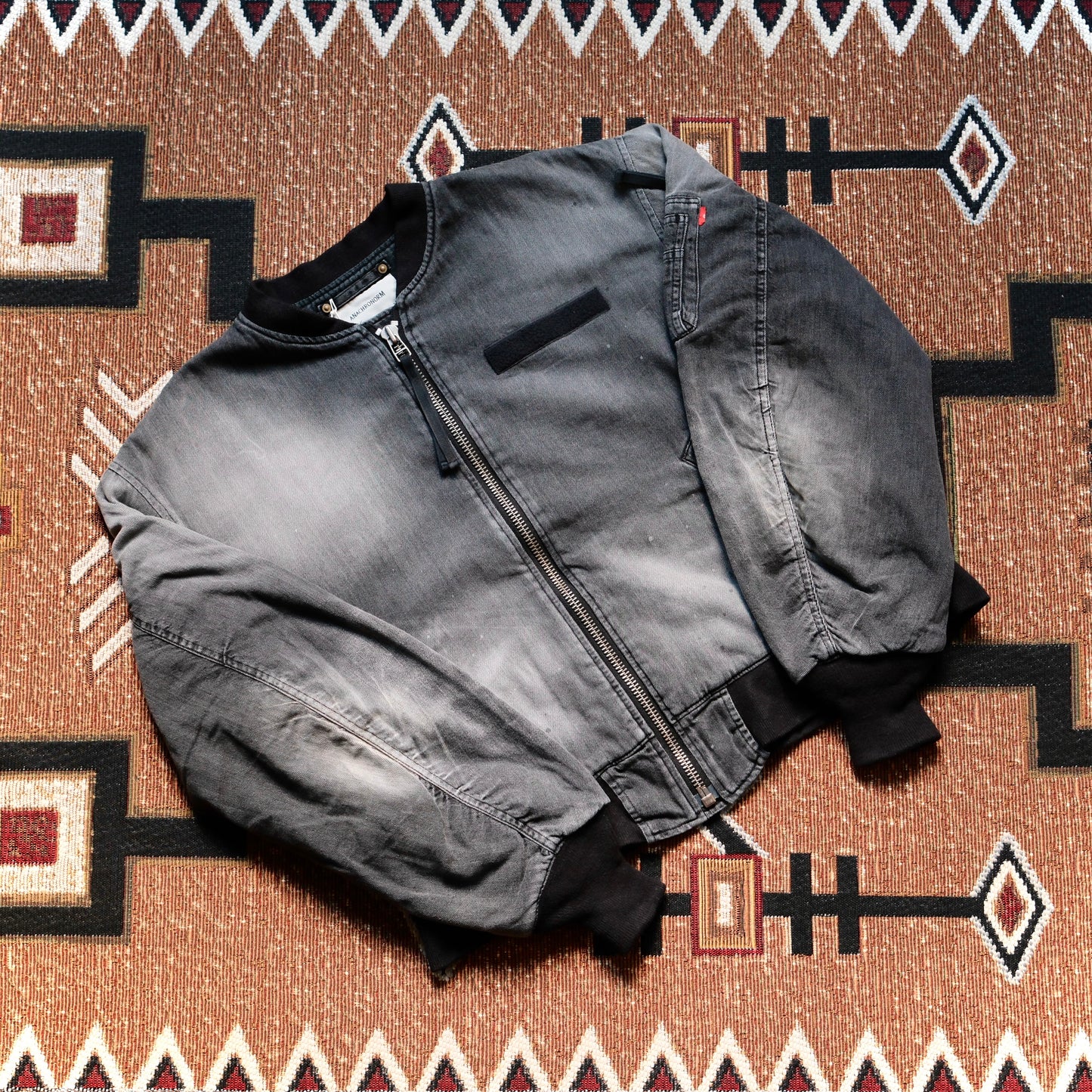 ANACHRONORM Dual Denim MA-1 (Aging)