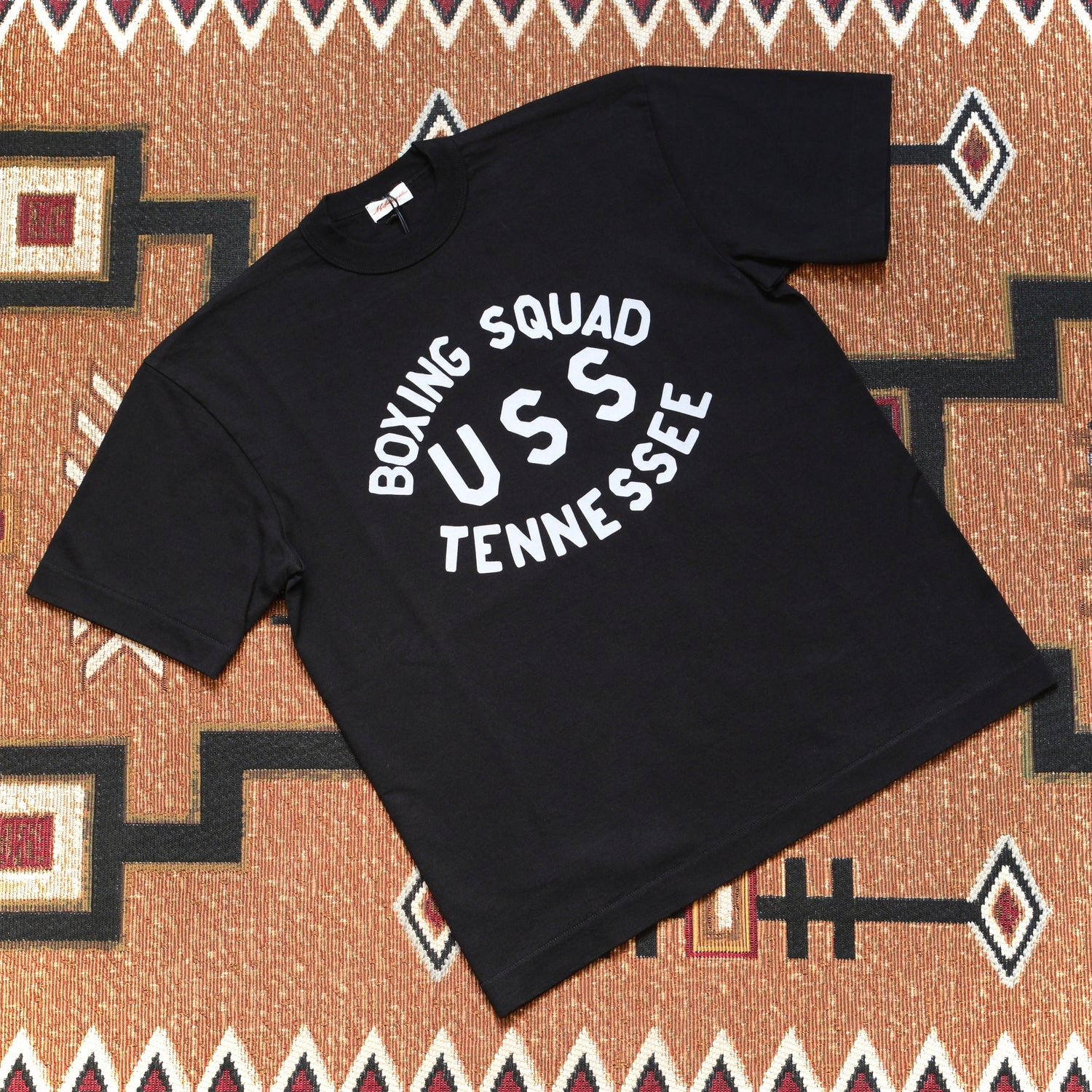 A.G. Spalding & Bros 8oz Print T-shirt (BOXING SQUAD USS)