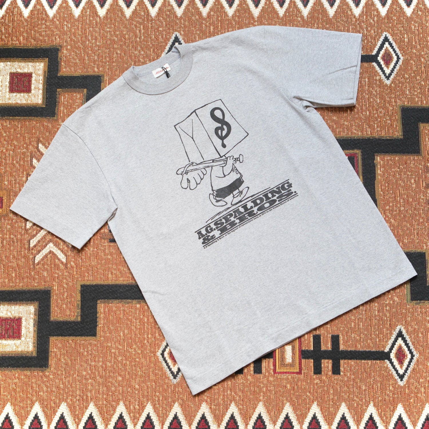 A.G. Spalding & Bros 8oz Print T-shirt (SKETCHBOOK3)