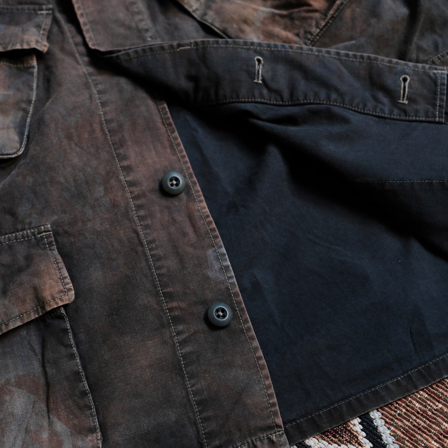 ANACHRONORM Sulfur Dyed Ripstop Realtree Fatigue Jacket