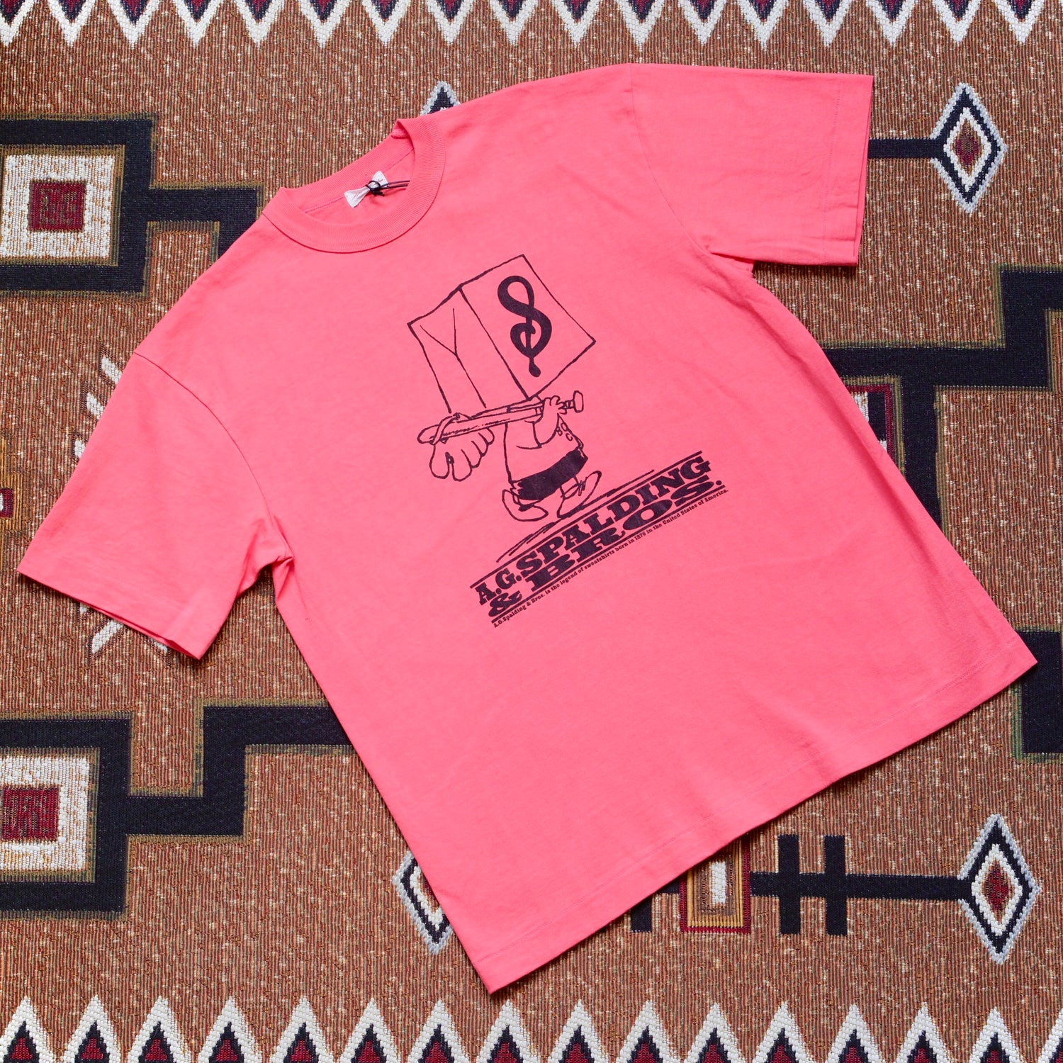 A.G. Spalding & Bros 8oz Print T-shirt (SKETCHBOOK3)