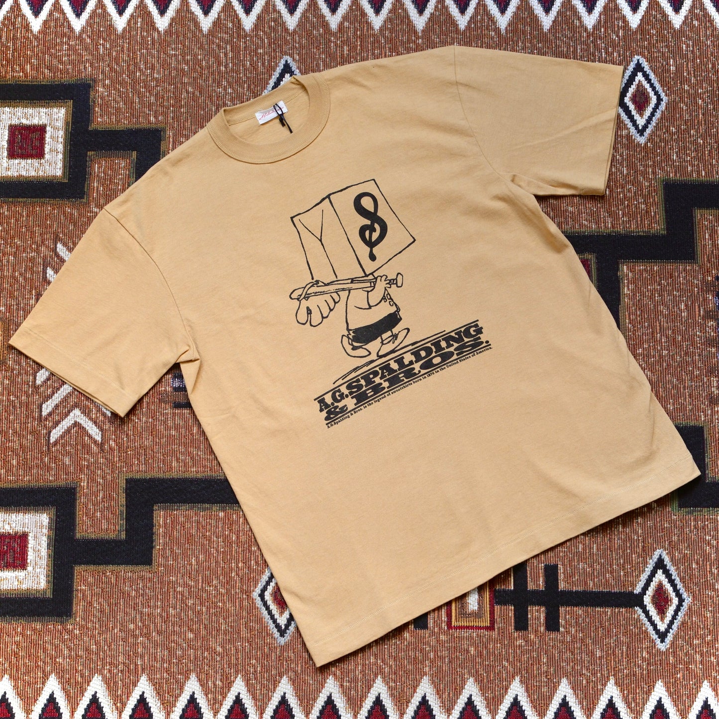 A.G. Spalding & Bros 8oz Print T-shirt (SKETCHBOOK3)
