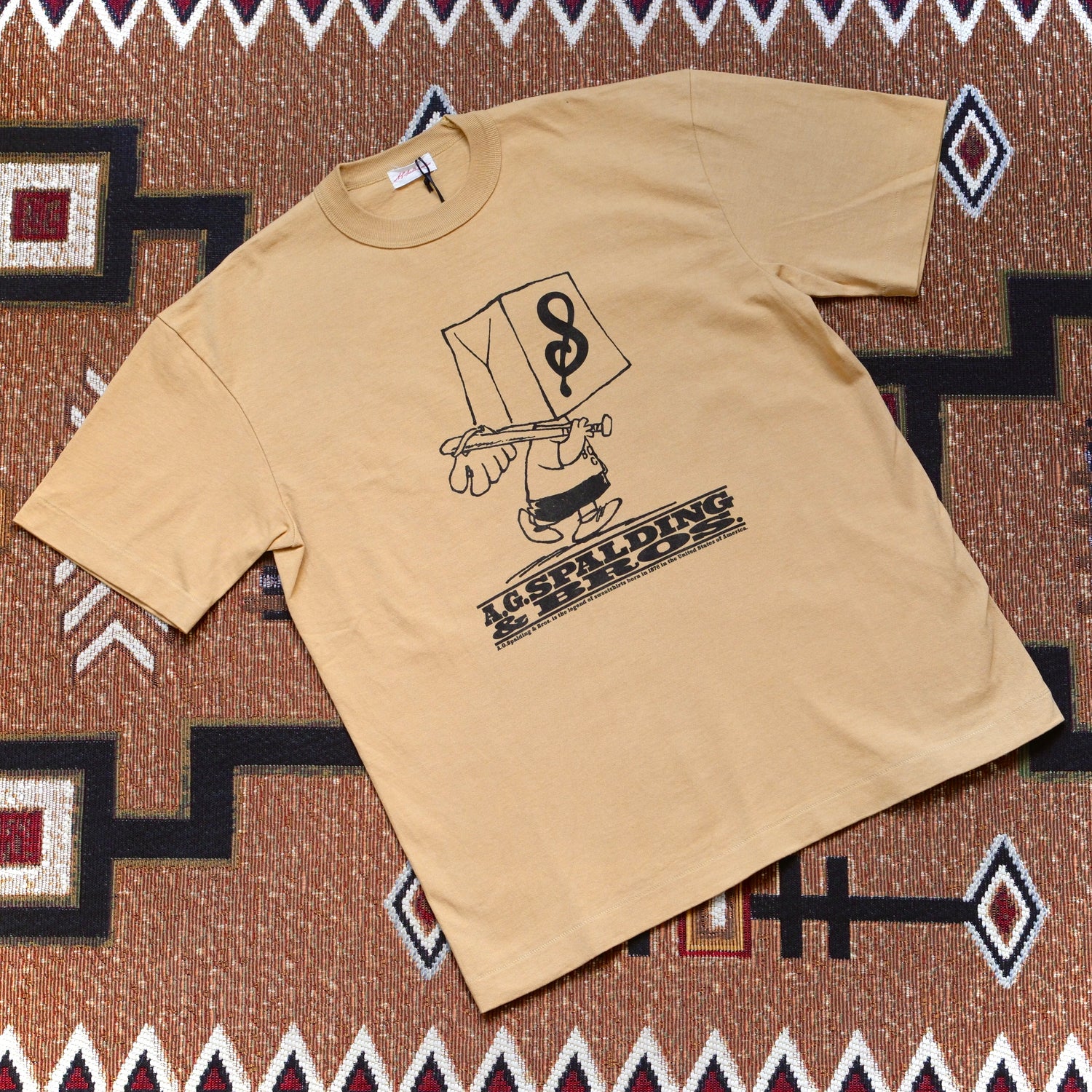 A.G. Spalding & Bros 8oz Print T-shirt (SKETCHBOOK3)