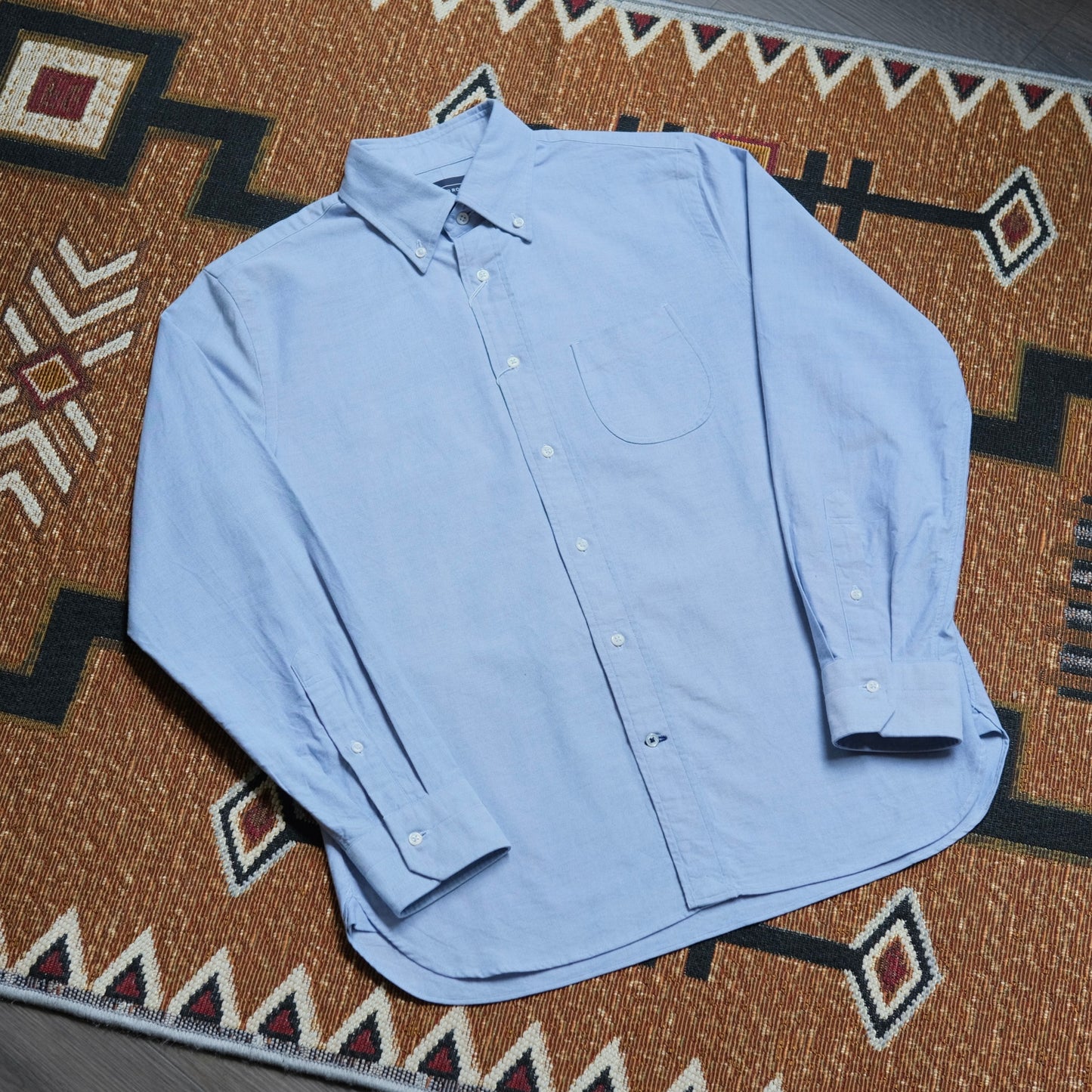 HAND ROOM Oxford Button Down Shirt