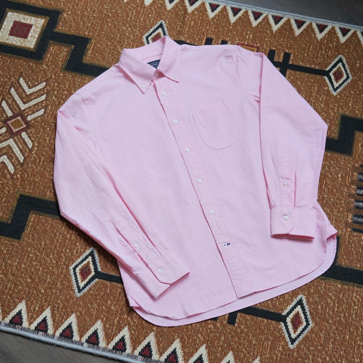 HAND ROOM Oxford Button Down Shirt