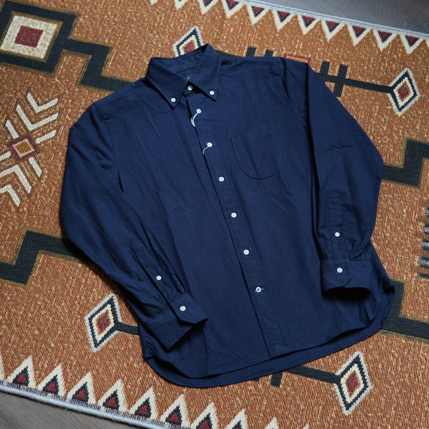 HAND ROOM Oxford Button Down Shirt