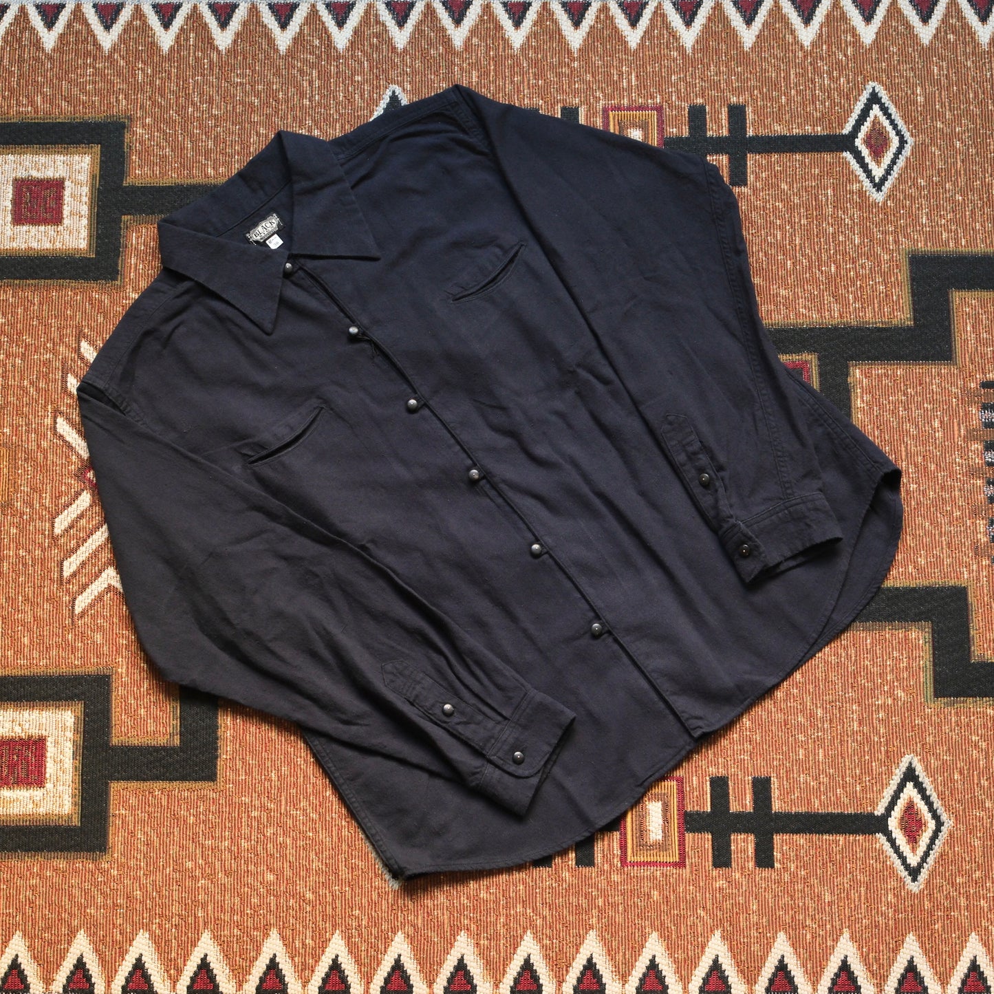 BLACK SIGN Bourette Noil Geronimo Shirt