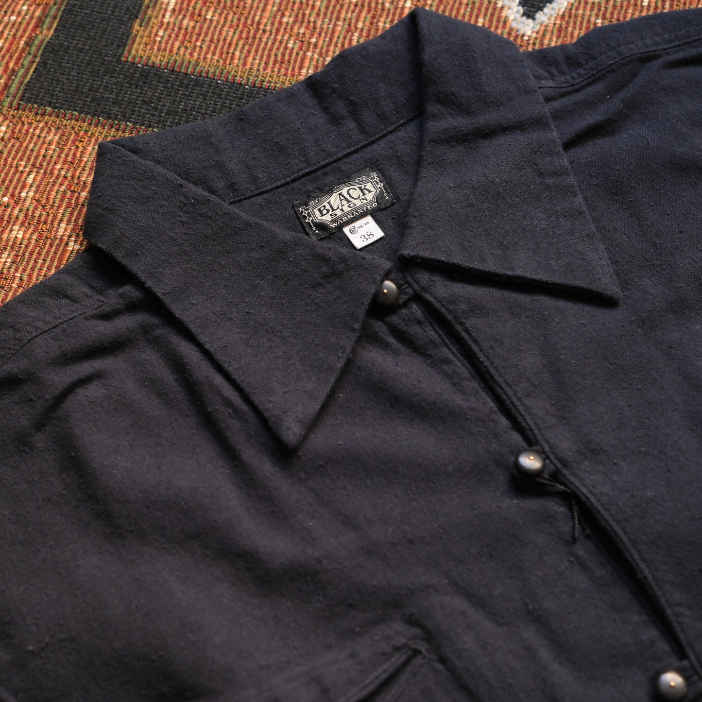 BLACK SIGN Bourette Noil Geronimo Shirt