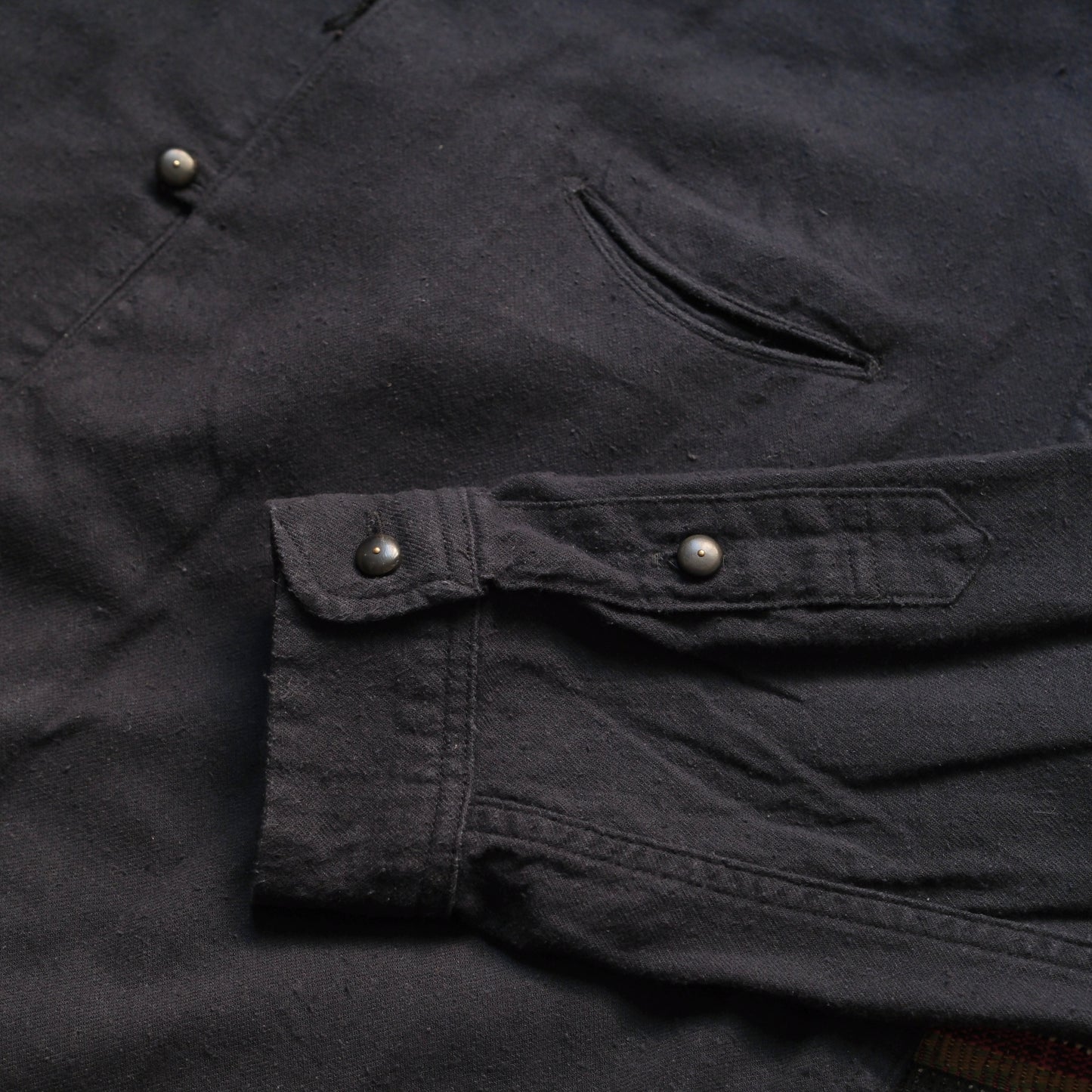 BLACK SIGN Bourette Noil Geronimo Shirt