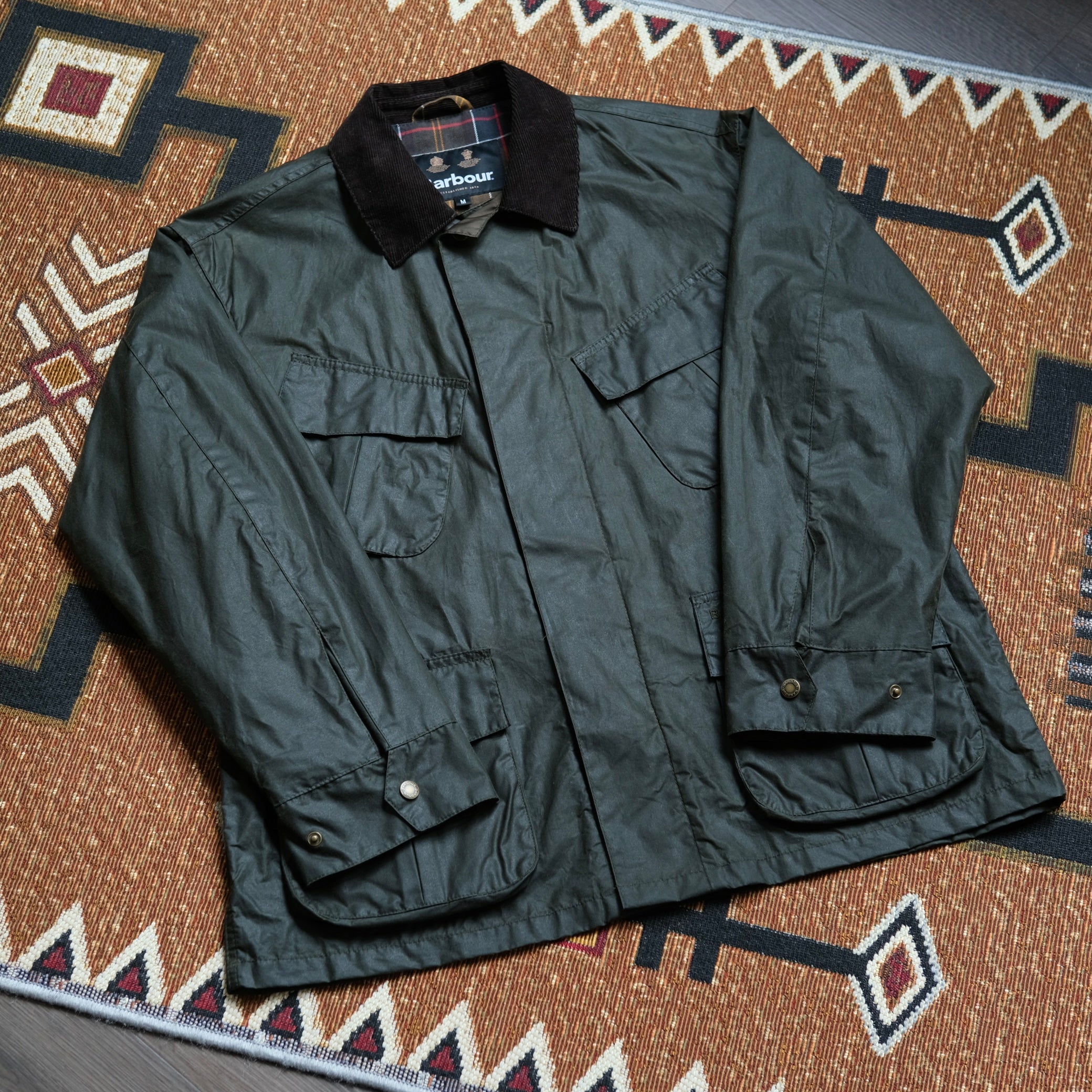 Barbour 4 Pocket Utility Jacket – Leather Healer