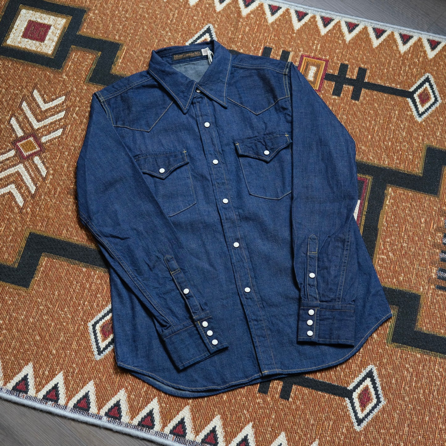 FULL COUNT Denim Western Shirt