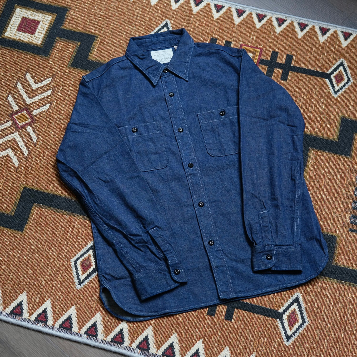 FULL COUNT Denim Work Shirt