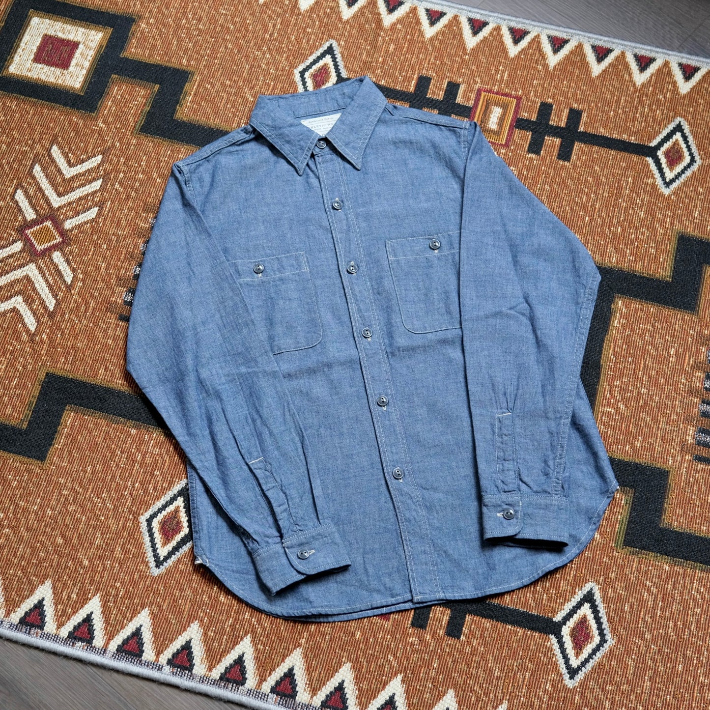 FULL COUNT Chambray Work Shirt