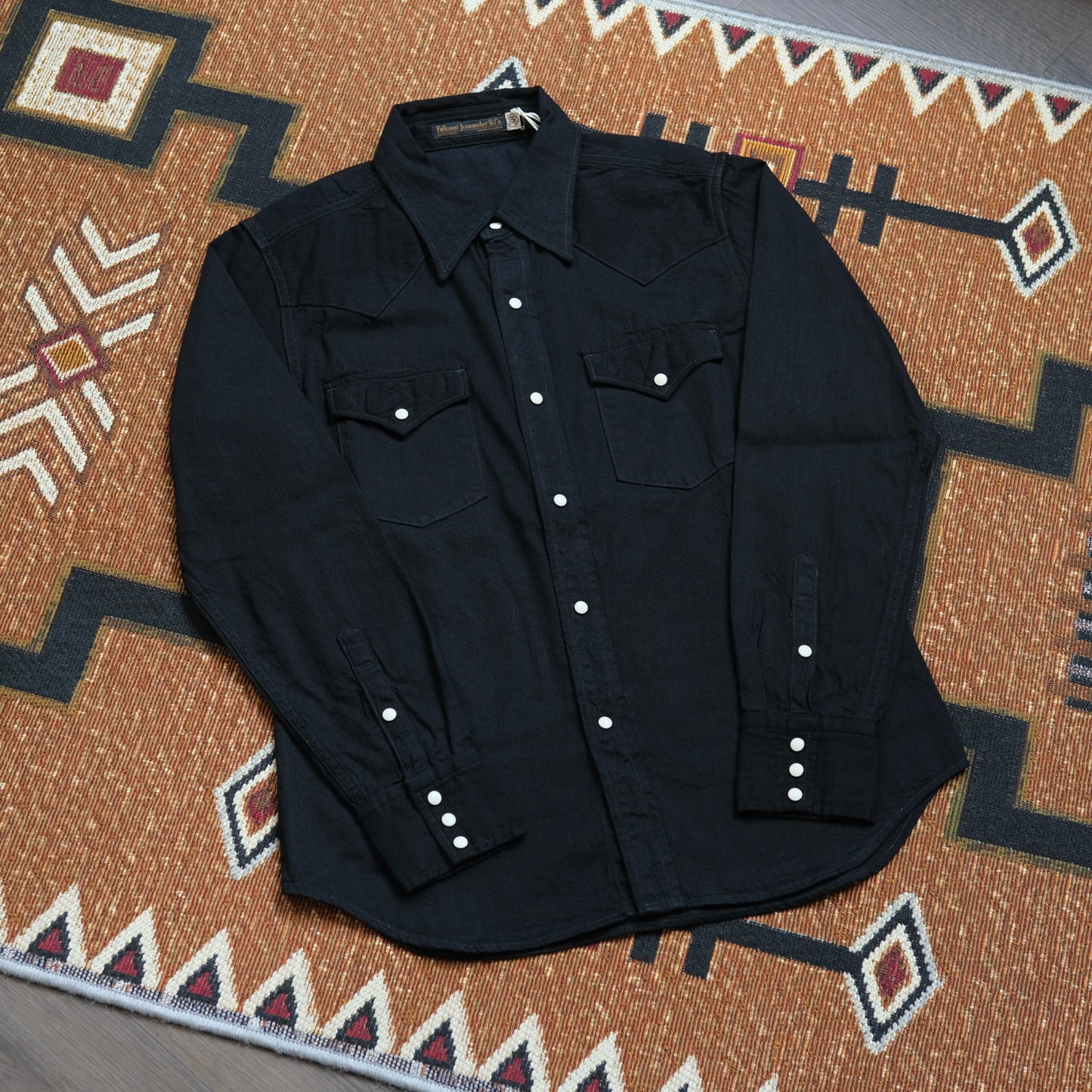 FULL COUNT Denim Western Shirt