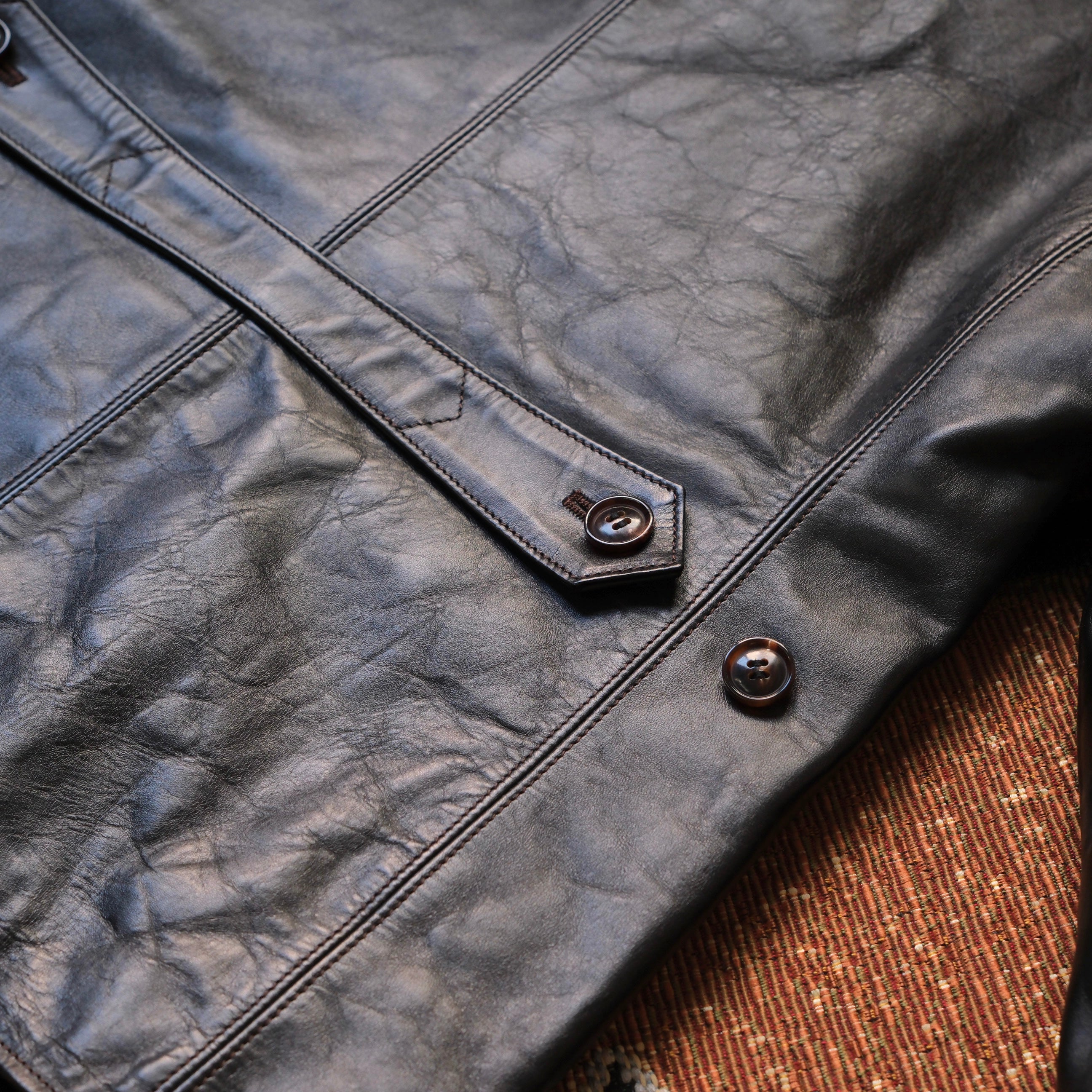 DOUBLE HELIX Auto Revolution Jacket – Leather Healer