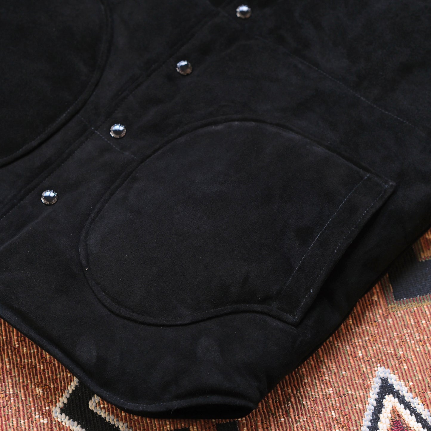 DOUBLE HELIX The Boxer Vest (Suede)