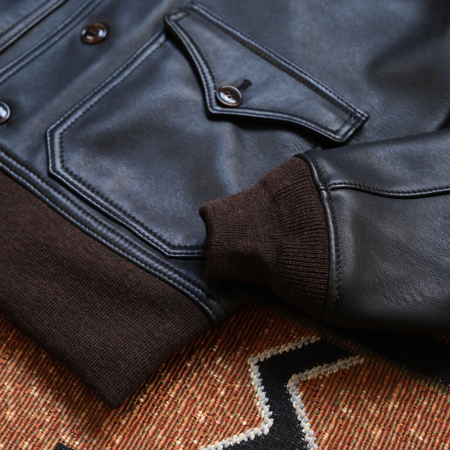 Y'2 LEATHER Sheep Skin Type A-1 Jacket