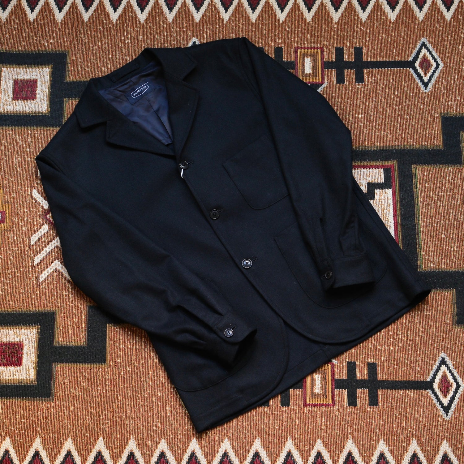 HAND ROOM Twill Cuffed Jacket