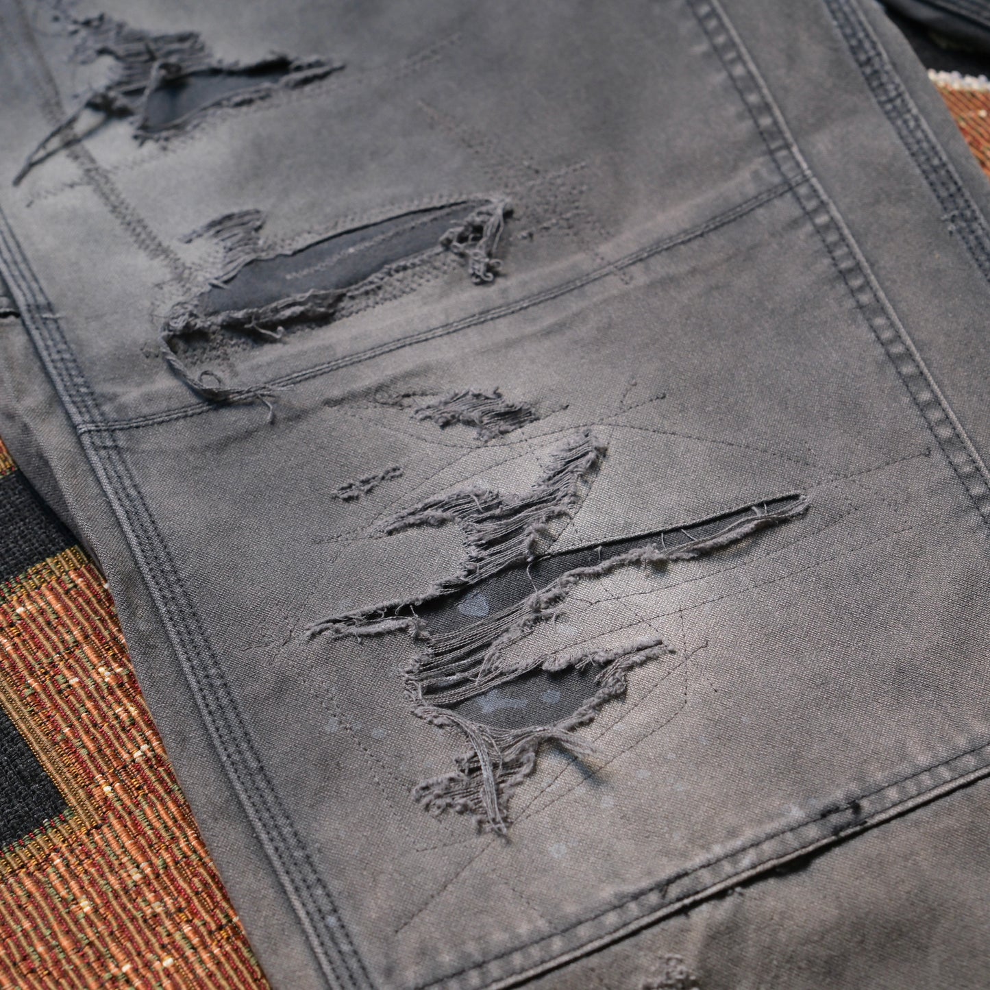 ANACHRONORM Double Knee Duck Painter Pants (Remaked)
