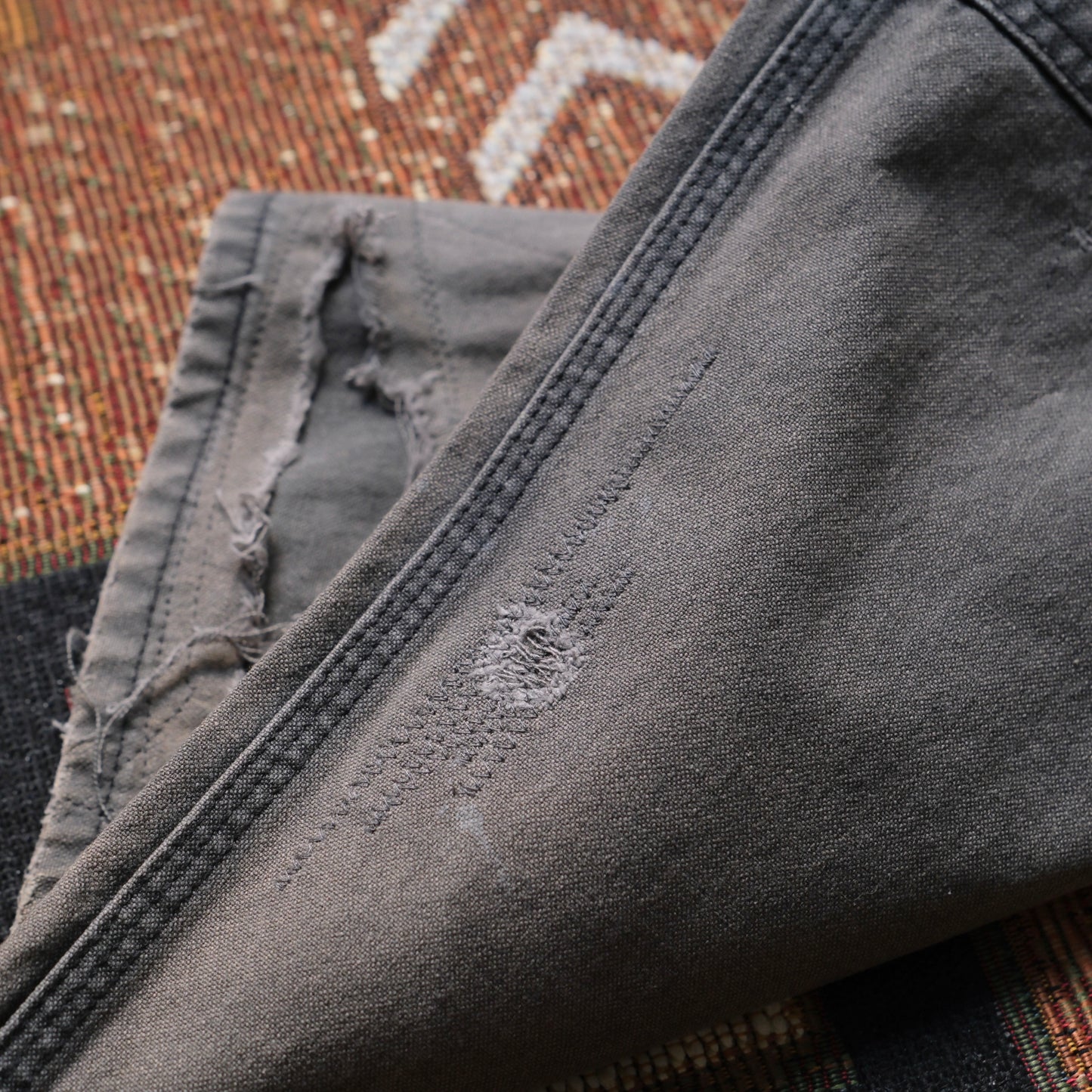 ANACHRONORM Double Knee Duck Painter Pants (Remaked)