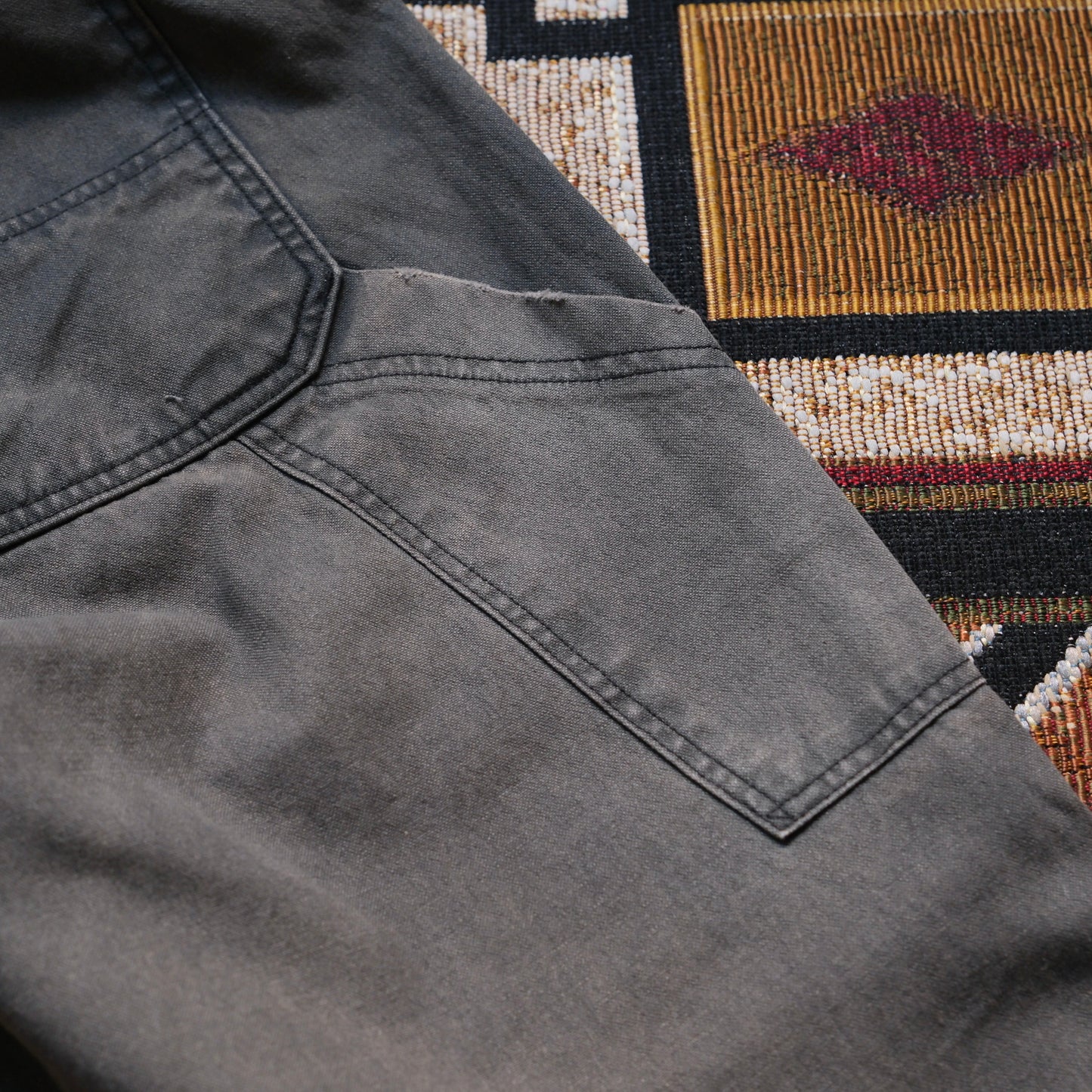 ANACHRONORM Double Knee Duck Painter Pants (Remaked)