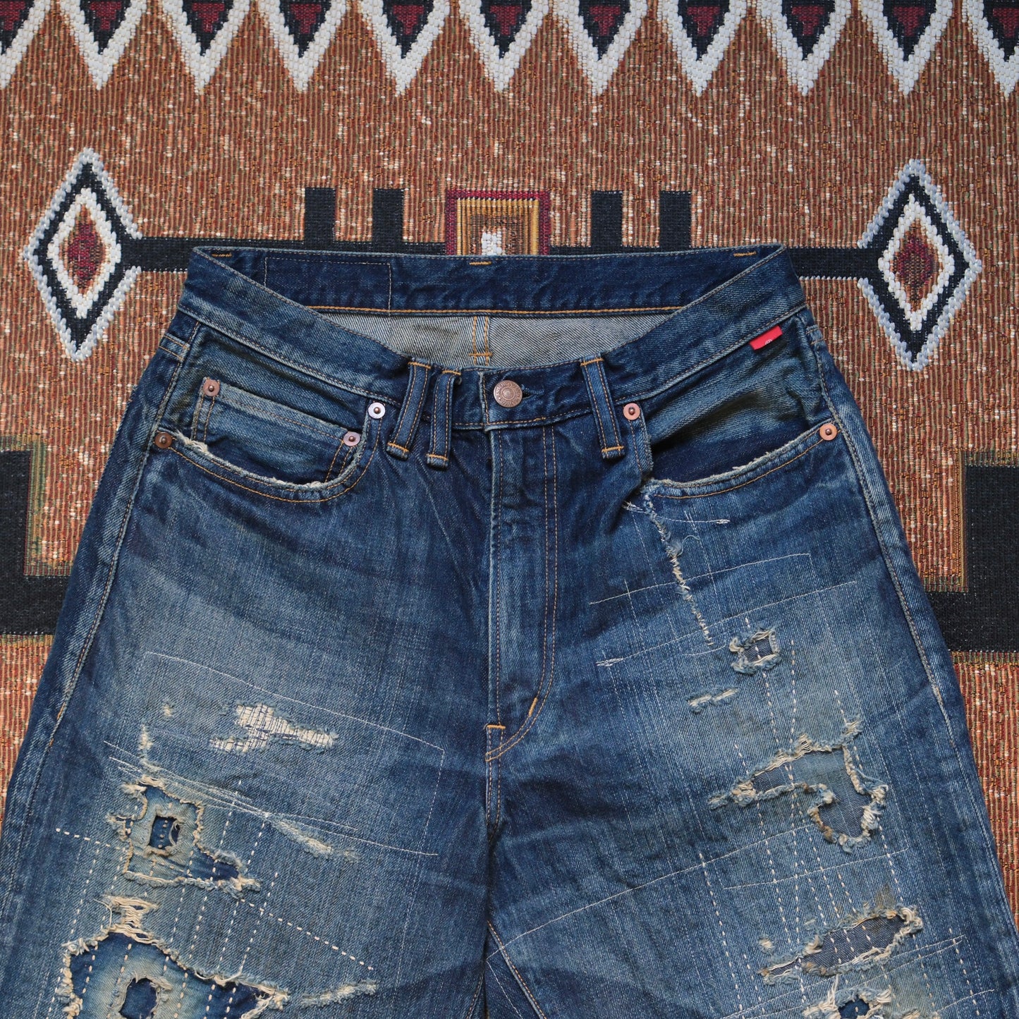 ANACHRONORM Regular Tapered 5P Pants (Hard Remaked)