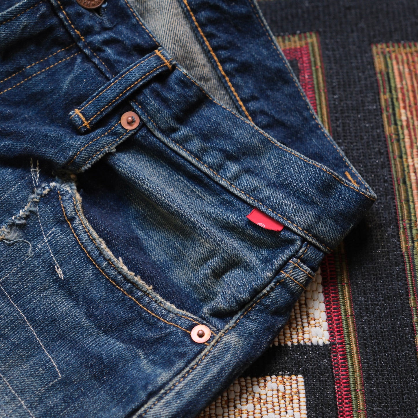 ANACHRONORM Regular Tapered 5P Pants (Hard Remaked)